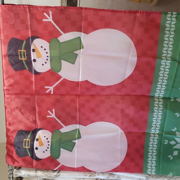 None Other - Snowman Shower Curtain